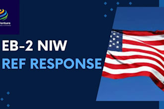 write rfe response for eb2 visa as per uscis guidelines