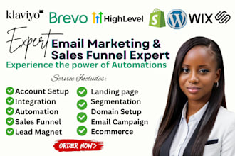 brevo klaviyo gohighlevel for your marketing website