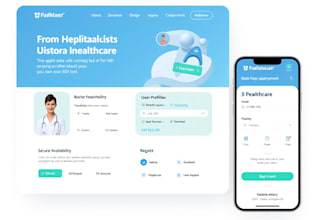 develop a healthcare website hospital booking website doctor booking website