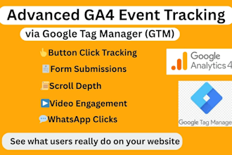setup custom event tracking in ga4 using google tag manager