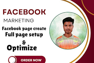 set up and optimize your facebook page for business