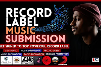 do powerful record label submission with your demo music to iconic record labels