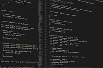 develop custom scripts or project in python, java, cpp, c or sqi database