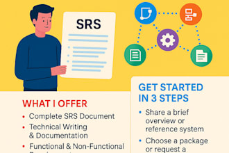 do software requirement specification srs, sdd, sds and technical documentation