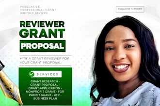 do grant writing, grant proposal writing, search and apply grants business plan