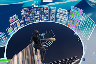 create a uefn map 1v1 on fortnite music  healt and rank