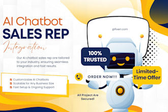 build a custom ai sales representative chat bot sales assistant ai sales closer