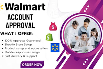setup shopify store for walmart account approval, walmart marketplace approval