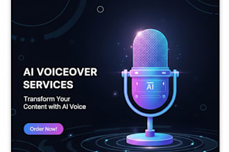 create realistic ai voice over for your video, ad, or narration