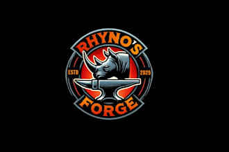 create professional and specially rhino logo design