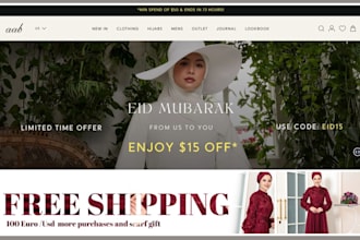 design islamic clothing shopify islamic book abaya store muslim wears website