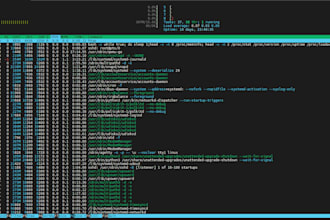 code things and help improve your linux server and do design