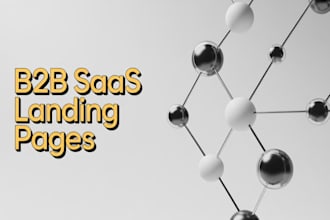 write high converting landing pages for saas and b2b