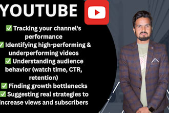 track your youtube data and guide you to more views and subscribers