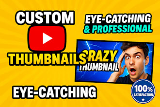design professional youtube thumbnails that attract more views