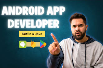 develop android apps using kotlin or java in android studio