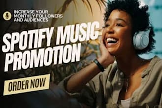 do organic spotify music promotion album promotion spotify track