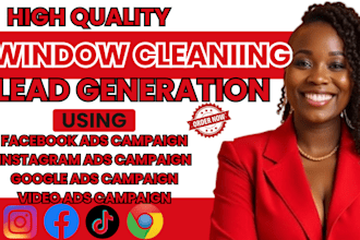 janitorial leads window cleaning leads cleaning facebook ads google ads video ad