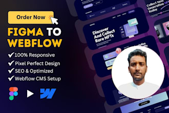 build your webflow website, figma to webflow responsive design