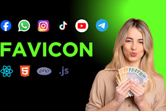 design unique favicon for your website