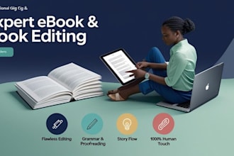 be your ebook writer, romance novel, ebook editor, fiction romance ghostwriter