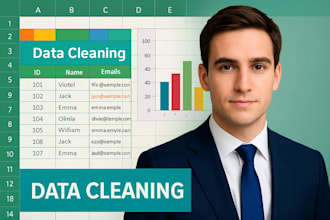 clean, format, merge  split excel data quickly