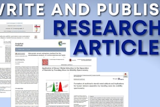 write and publish your article in scopus q1,q2,q3,q4 journal in 20 days