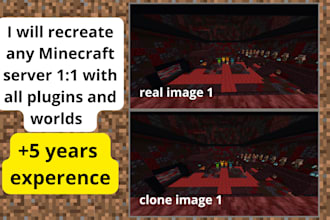 recreate any minecraft server 1 to 1