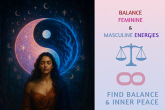 balance feminine and masculine energies for inner peace and power