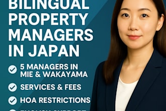 contact and compare bilingual property managers in japan