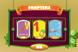 design complete 2d game art including UI, icons, and characters