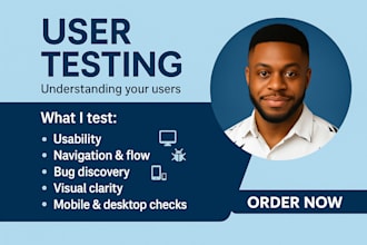 professionally user test and review your website android app ios app