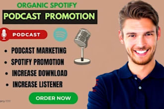 do podcast promotion on spotify and apple to grow your audience