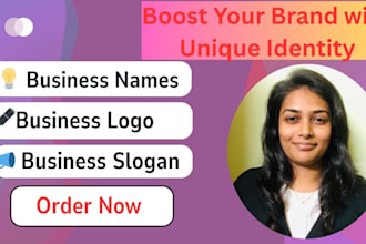 design stand out 10 best names, logo, slogan for brand, business,company,product