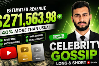 produce engaging celebrity news and gossip videos for your channel