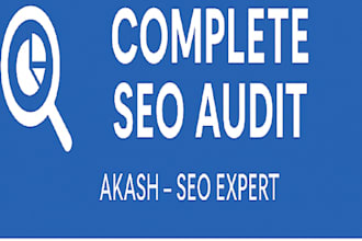 do SEO audit and provide a detailed action plan