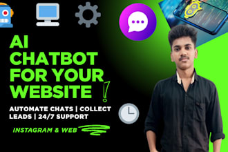 fix missed leads with ai chatbot for website and instagram support