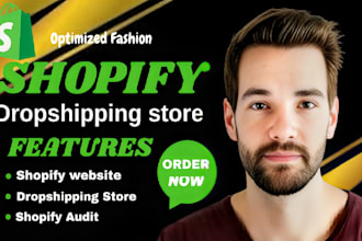 build shopify online store design ecommerce website with quick shopify audit