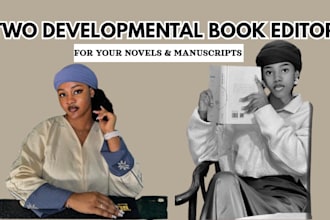 provide your developmental edit, book editing for your novel, romance, self help