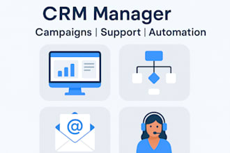 be your gohighlevel CRM manager campaign expert and support agent
