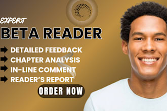 beta read your draft manuscript and provide constructive feedback