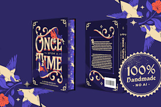 design a hand drawn book cover