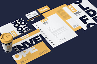 design a logo and provide a full brand identity kit