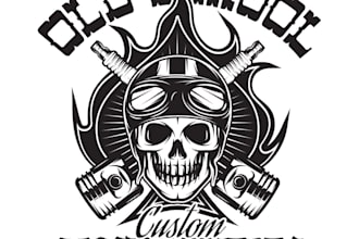design unique vintage tattoo logo for your businesses