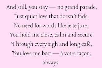 write custom heartfelt letters and poems in english and french