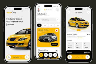develop taxi booking app limousine app chauffeur website taxi ride booking app