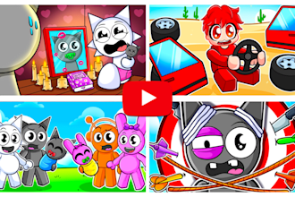 draw cartoon roblox, minecraft and many thumbnails