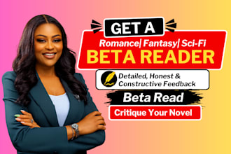 beta read critique novel, romance beta reader, mystery horror fiction novel