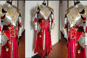 do wearable 3d cosplay creation model full knight armor model halloween 3d mask