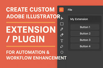 develop a custom adobe illustrator extension